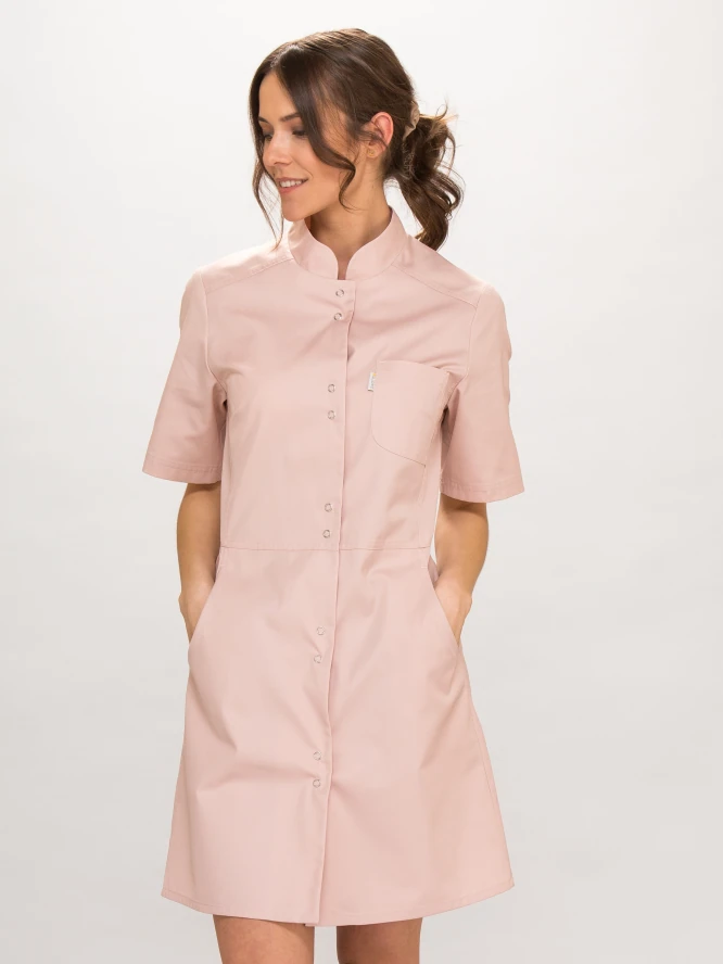 Lena-medicinska-kuta-puder-roza-kratki-rukav