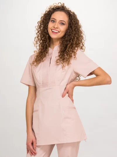 Miko-medicinska-bluza-puder-roza