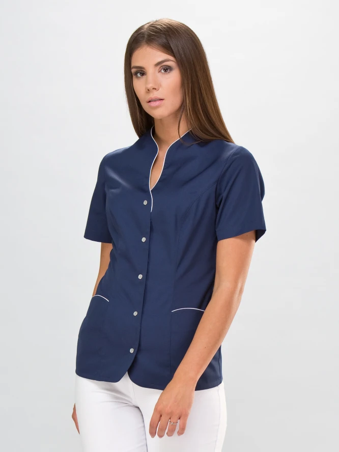 Roza-medicinska-bluza-tamno-plava