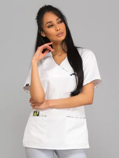 Sonia-medicinska-bluza-bijela