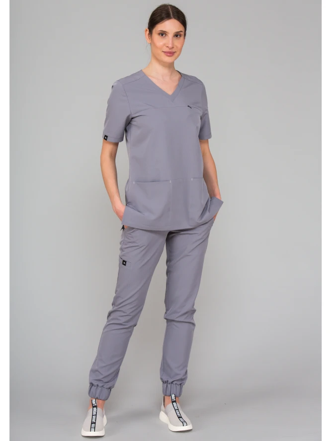 medicinske-hlače-gym-metalik