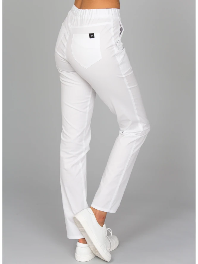 medicinske-hlace-ravne-flex-bijela