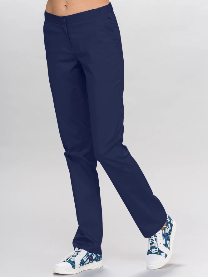 medicinske-hlace-ravne-flex-tamno-plava