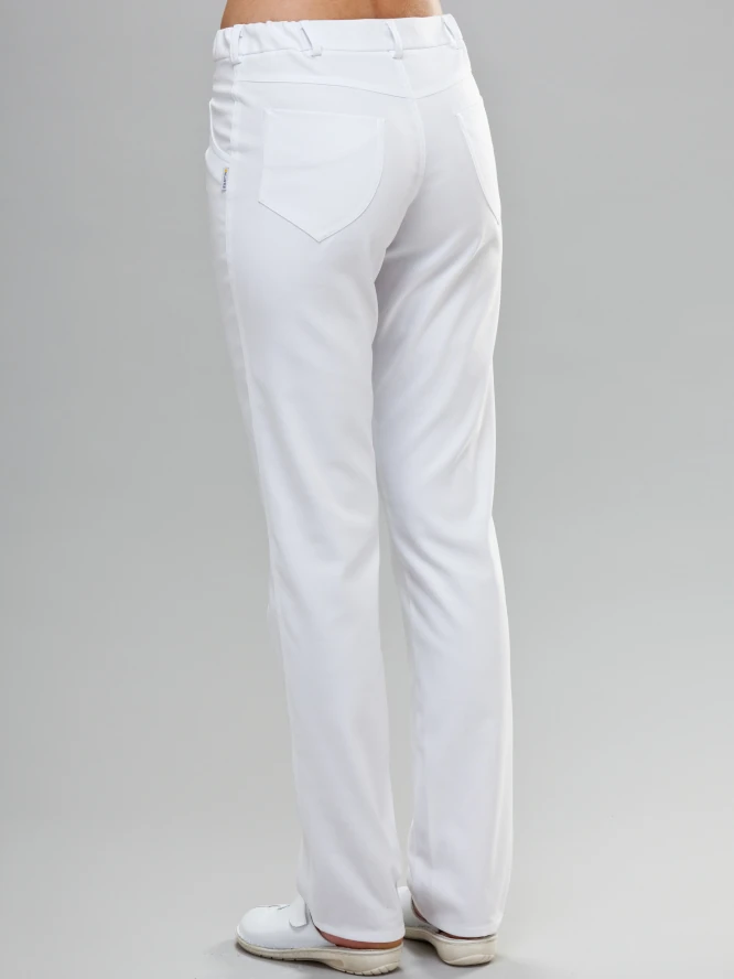 medicinske-hlace-skinny-fit-bijela