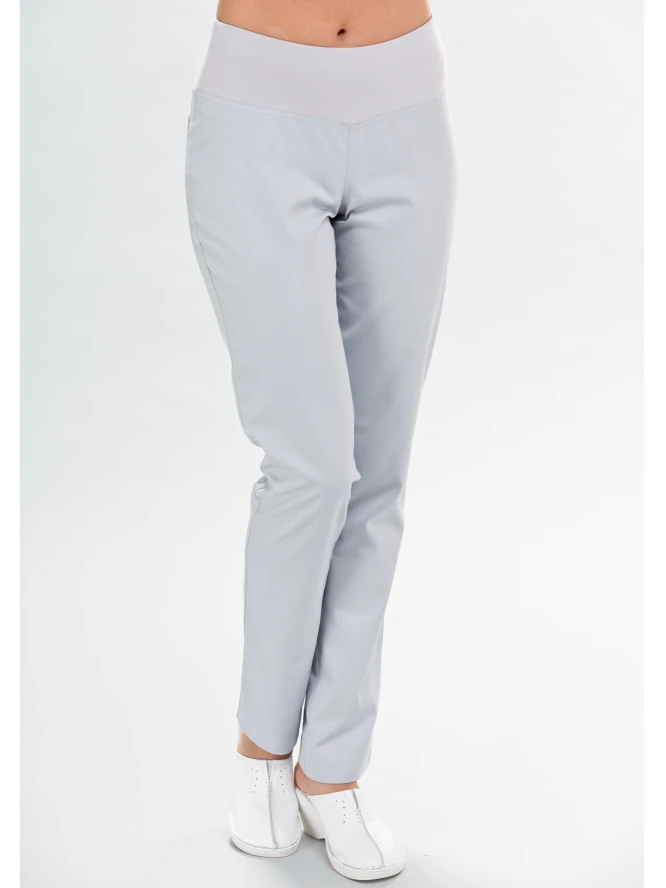 medicinske-hlace-skinny-fit-s-rastezljivim-rubom-siva