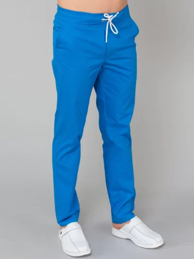 muške-medicinske-hlace-comfort-flex-azurno-plava