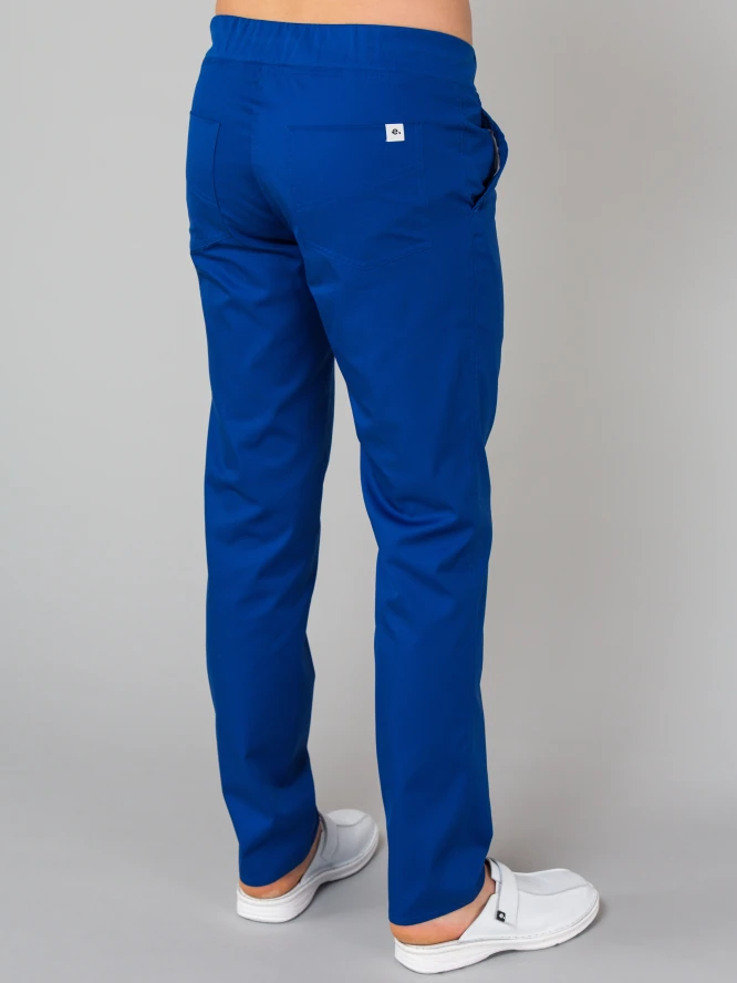 muške-medicinske-hlace-s-rastezljivim-rubom-kobaltna