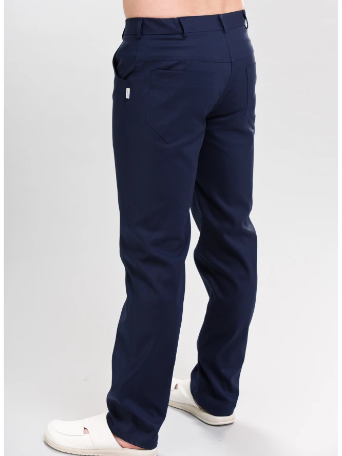 muške-medicinske-hlace-slim-tamno-plava
